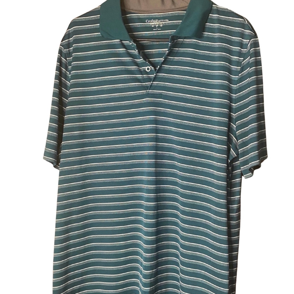 Croft and Barrow mens polo size L